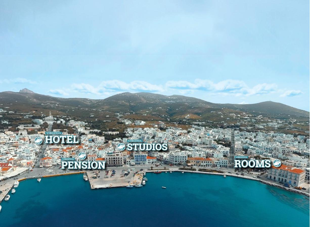 Virginia Hotel Тинос Экстерьер фото